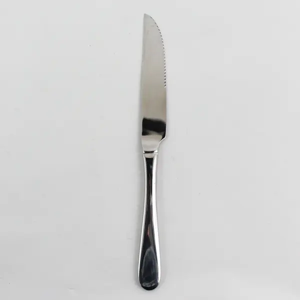 J A Henckels (Zwilling) SS Steak Knife 8.75" Rare HTF Unknown Pattern Very Good 