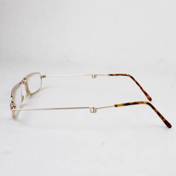 Folding Reading Glasses Metal Frame +2.75 Strength Black Case