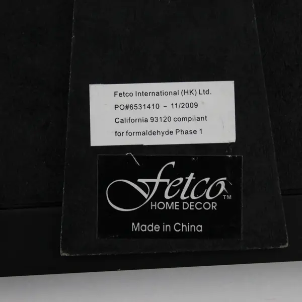 Fetco Wood Black Photo Frame (4 "x 6") with "Friends" wording at top, 2009