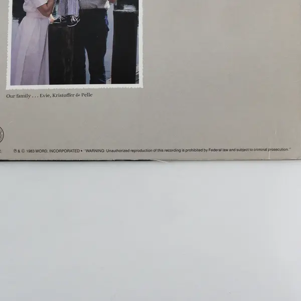 Evie - Hymns 12" Vinyl LP Christian Gospel Record 