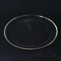 Pyrex Corning  212 Ovenware  Clear Glass Pizza Pan Cake Plate 12" Round