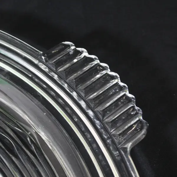 Anchor Hocking Manhattan Ribbed Glass 14" Serving Platter Tray