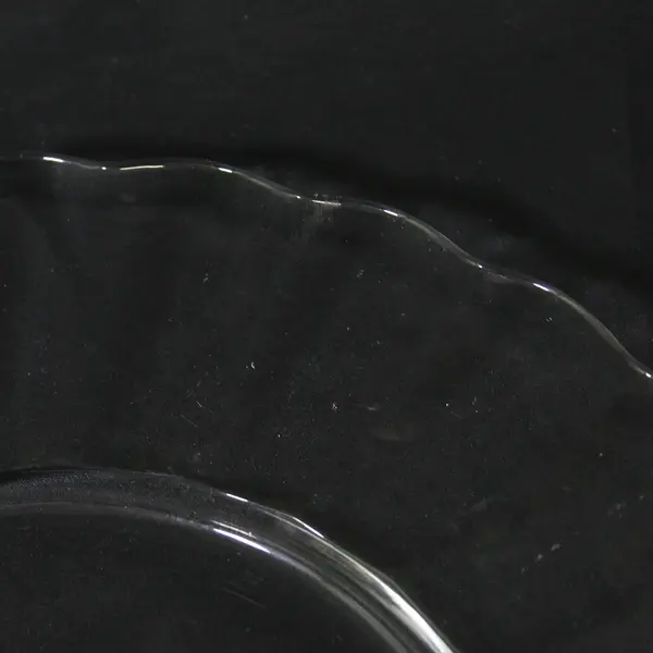 Vtg Anchor Hocking Moments Torte Sandwich Glass  Plate 14" 