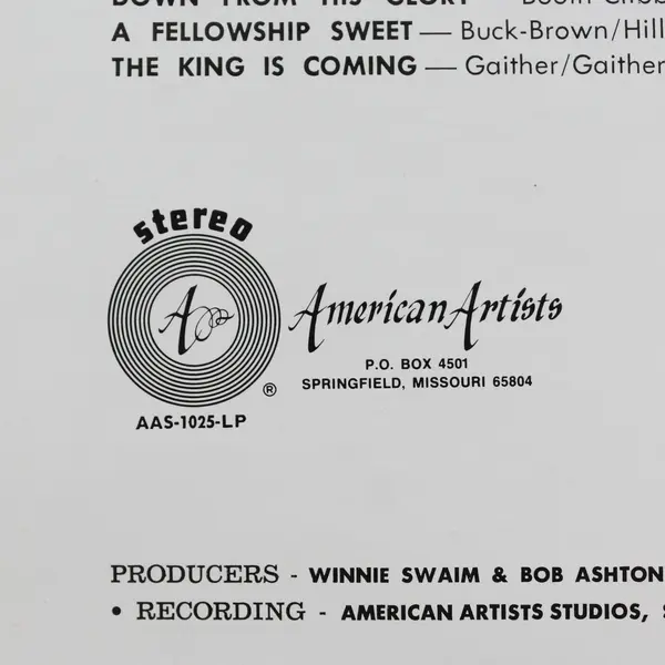 Lawrence Crook - King is Coming - 12" Vinyl Record