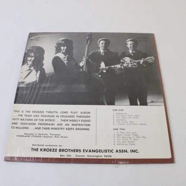 The Kroeze Brothers Team 12" Vinyl Record