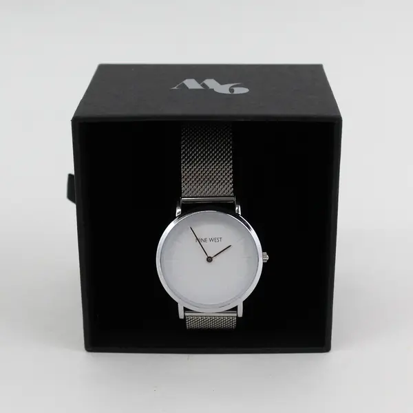 Nine West Liana Watch Silver Watch  Stunning NWW2720L