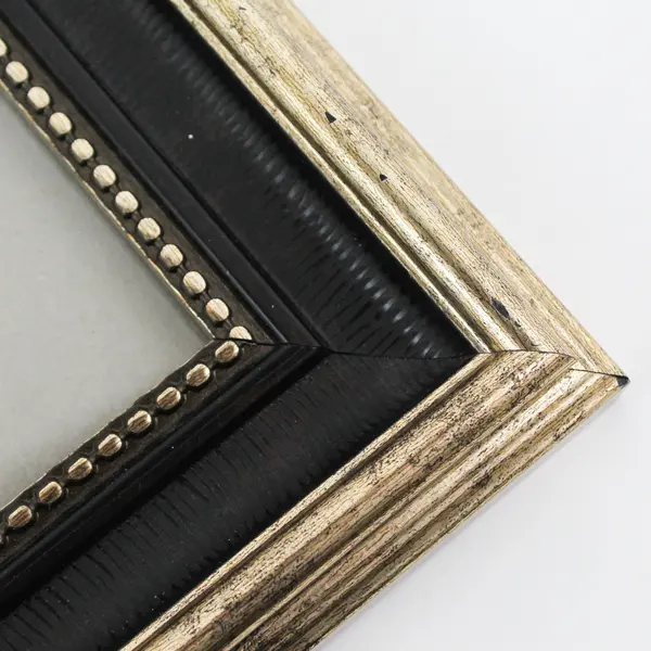 Gold Toned/Black Ornate Photo Frame, 8"x10" Walmart 