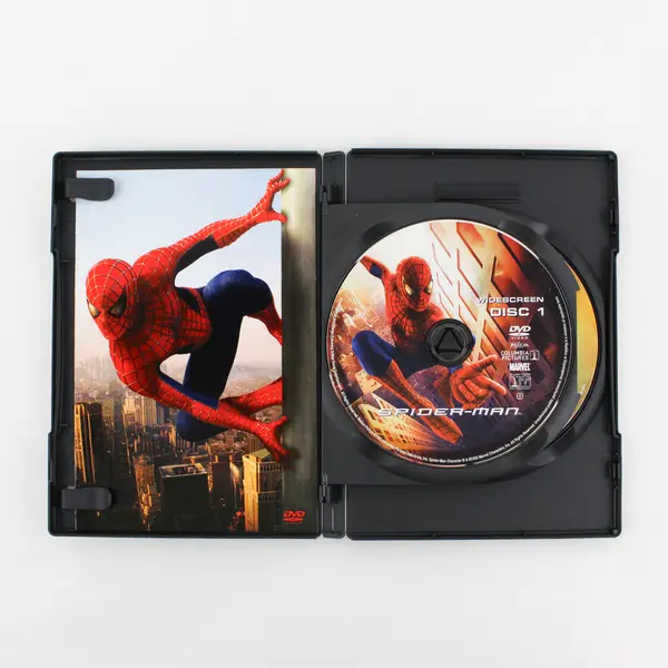 Lot of 2 Spider-Man Double DVD Movies  1 & 2 Widescreen Editions 2002/2004