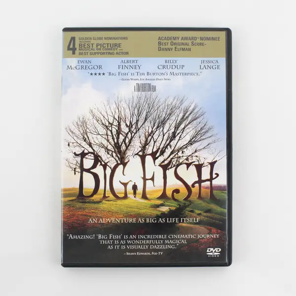 Big Fish DVD 2004, Ewan McGregor, Jessica Lange
