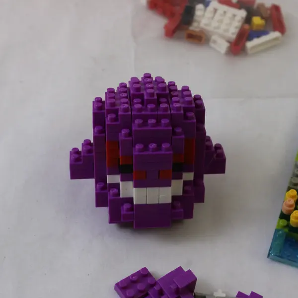 Nanoblock Santa Claus on Chimney Micro Brick Set Holiday Collectible