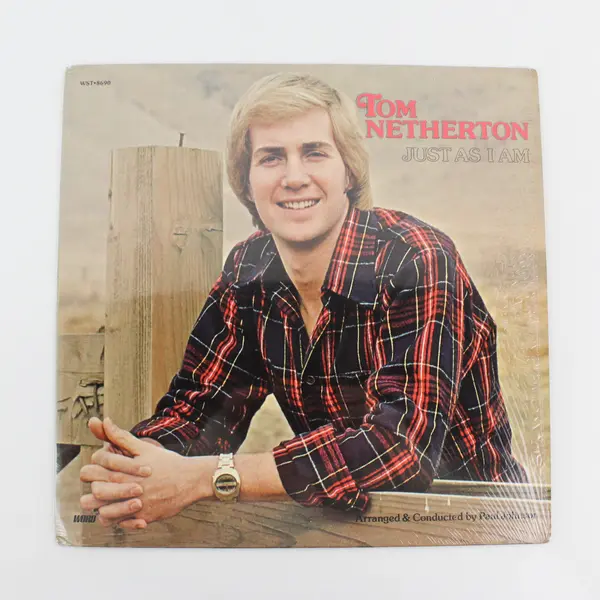 Tom Netherton "Just As I Am" 12" Vinyl Record