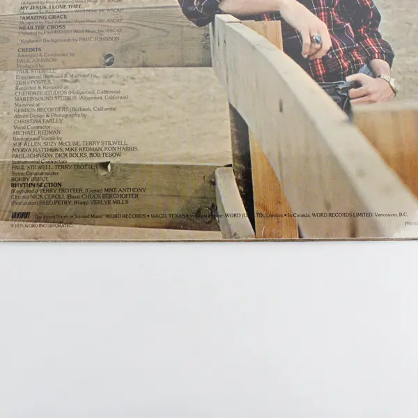 Tom Netherton "Just As I Am" 12" Vinyl Record