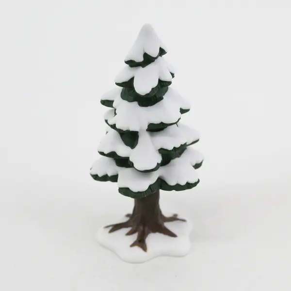 Department 56 Heritage Village Collection Porcelain 2 Christmas Trees 5251-5