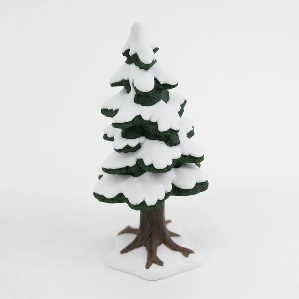 Department 56 Heritage Village Collection Porcelain 2 Christmas Trees 5251-5