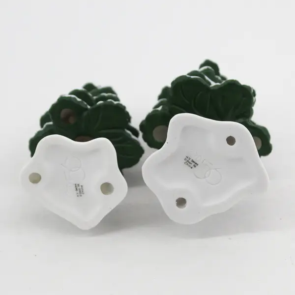 Department 56 Heritage Village Collection Porcelain 2 Christmas Trees 5251-5