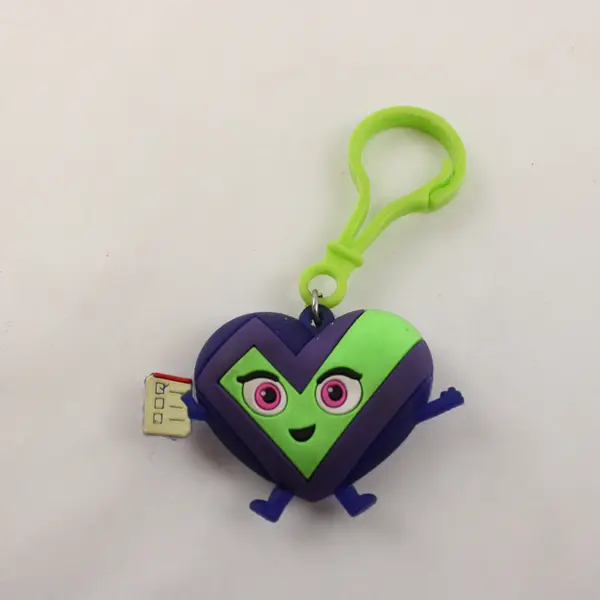 Lot of 4 Heart Heroes & Finn Warrior Keychains Collectible Modern