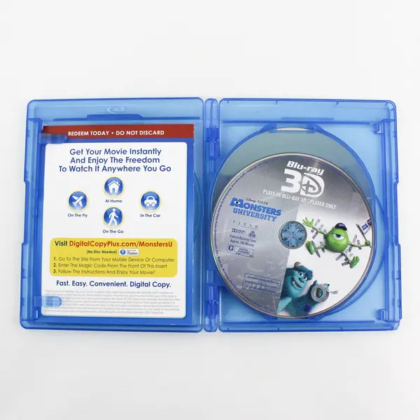 Disney Pixar Monsters Uni. 3D DVD Blu-Ray 2013, Ultimate Collector's Ed. 2013 