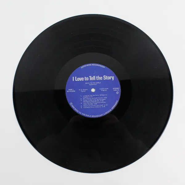 Back to the Bible Quartet I Love to Tell the Story 12" Vinyl LP VG