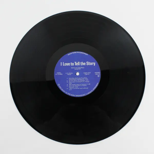 Back to the Bible Quartet I Love to Tell the Story 12" Vinyl LP VG