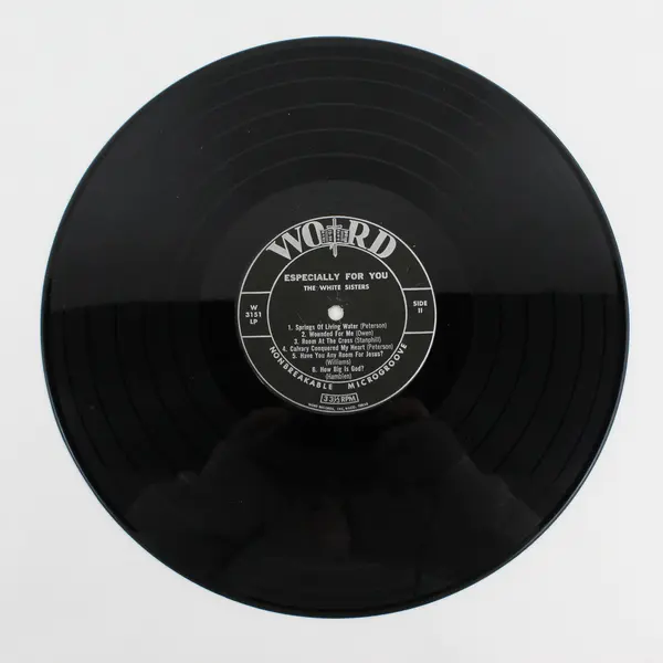 The White Sisters " Especially For You" 12" Vinyl Record