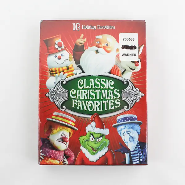 Classic Christmas Favorites 4-Disc DVD Set 2008, Warner Bros., New/Sealed 