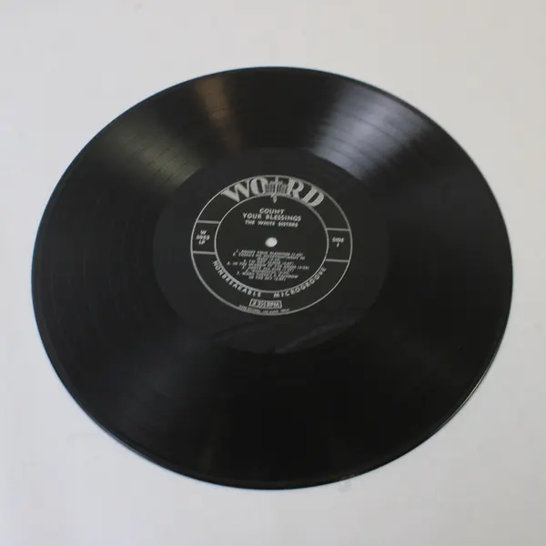 The White Sisters "Count Your Blessings" 12"  Vinyl Records