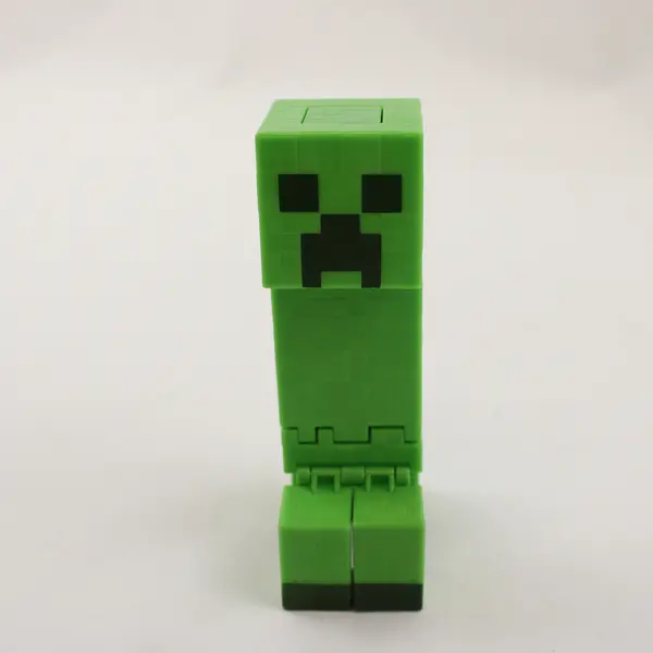 Lot of 2 Minecraft Creeper Figure 80960 & Sunglasses 