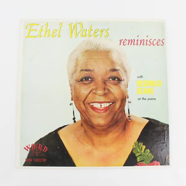 Ethel Waters Reminisces With Reginald Beane at the piano 12" Vinyl Record