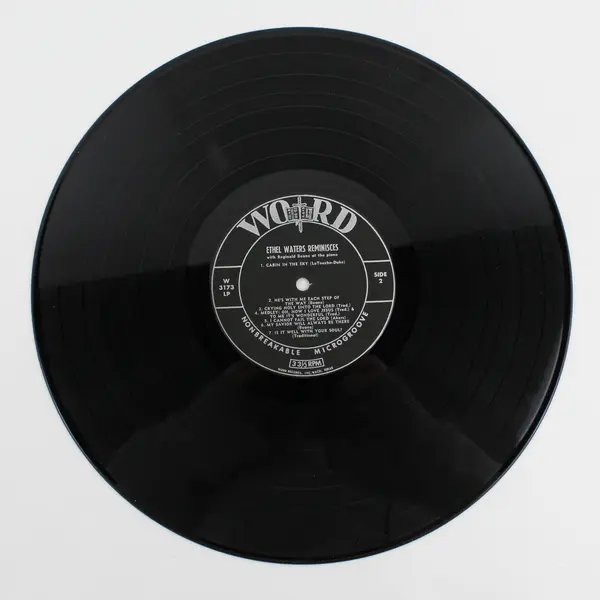 Ethel Waters Reminisces With Reginald Beane at the piano 12" Vinyl Record