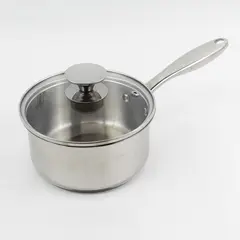 Michelangelo Cookware Stainless Steel Saucepan Matching Lid Induction