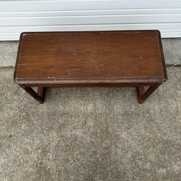 Vintage Dark Wood Piano Bench With Lift Up Storage- Local Pickup Only