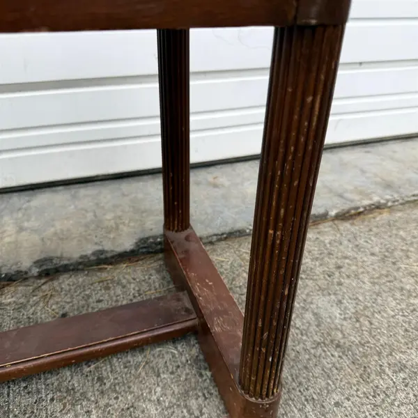 Vintage Dark Wood Piano Bench With Lift Up Storage- Local Pickup Only