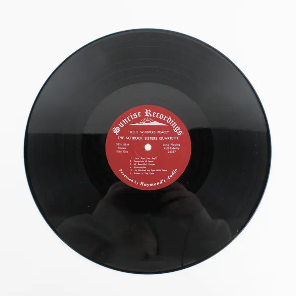 The Schrock Sisters Quartette "Jesus Whispers Peace" 12" Vinyl Record