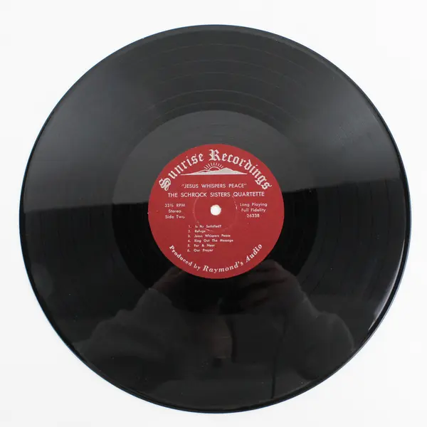 The Schrock Sisters Quartette "Jesus Whispers Peace" 12" Vinyl Record