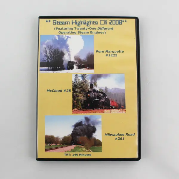 Steam Highlights Of 2008 DVD Documentary Operating Steam Engines 