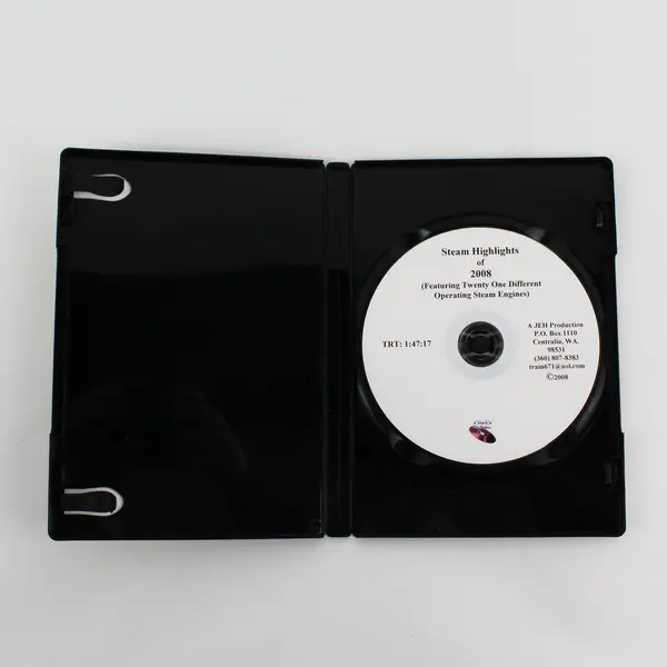 Steam Highlights Of 2008 DVD Documentary Operating Steam Engines 