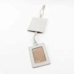 Anne Klein Cream Luggage Tag ID Window Travel Accessory