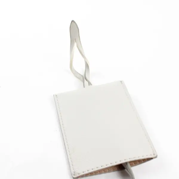 Anne Klein Cream Luggage Tag ID Window Travel Accessory