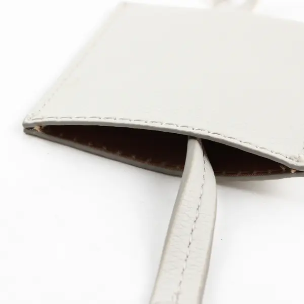 Anne Klein Cream Luggage Tag ID Window Travel Accessory