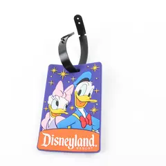 Disneyland Resort Donald & Daisy Duck Luggage Tag Souvenir