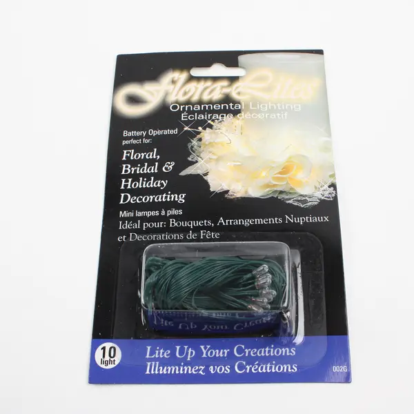 Lot of 3 Flora-Lites Ornamental Lighting Floral Decor Open Box