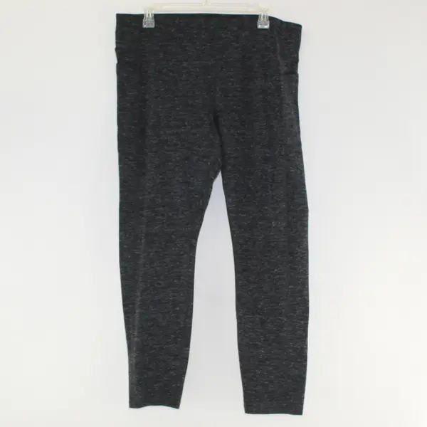 Athletic Works Gray Speckled Leggings Activewear Women's Size XXL (20)