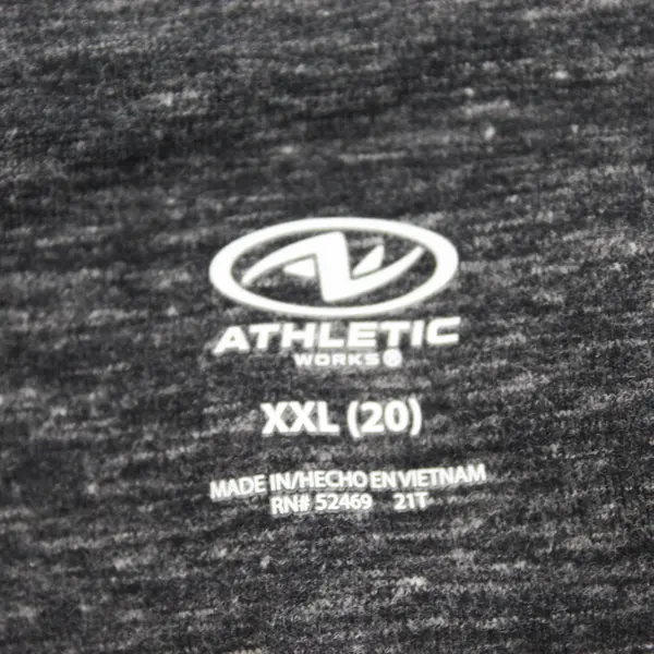 Athletic Works Gray Speckled Leggings Activewear Women's Size XXL (20)