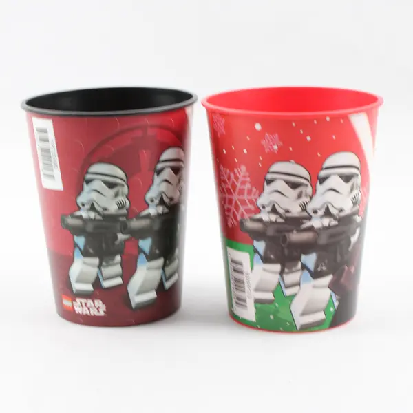 LEGO Star Wars Darth Vader & Stormtroopers 16oz Plastic Cups Set