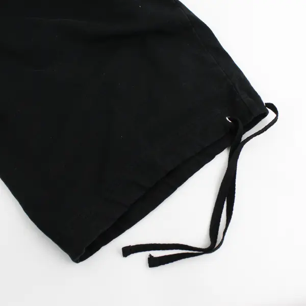 Studio Works Solid Black Color Quarter Length Activewear Pants Women's Size 1X