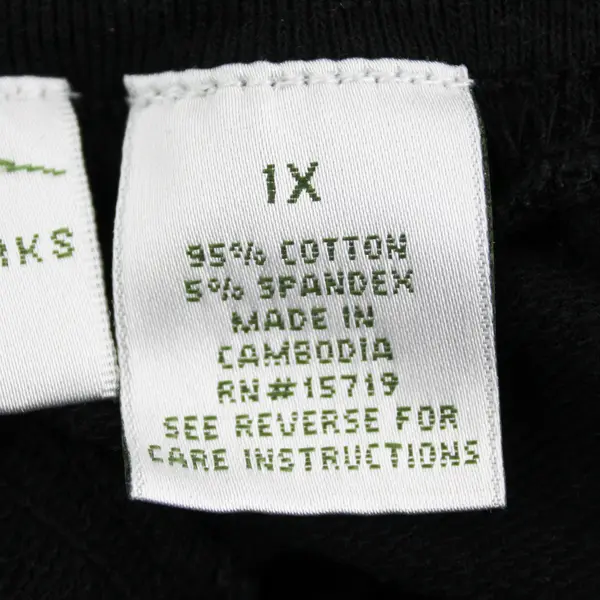 Studio Works Solid Black Color Quarter Length Activewear Pants Women's Size 1X