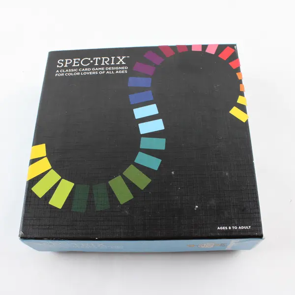 Spectrix Colorful Party Card Game - Twist on Rummy - Pre-Owned