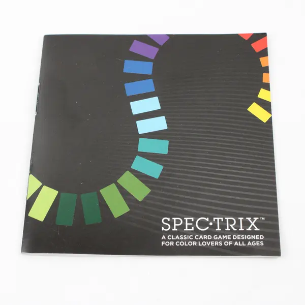 Spectrix Colorful Party Card Game - Twist on Rummy - Pre-Owned