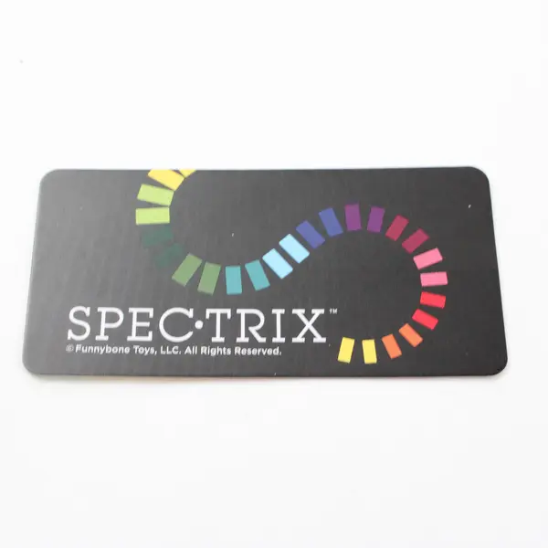 Spectrix Colorful Party Card Game - Twist on Rummy - Pre-Owned