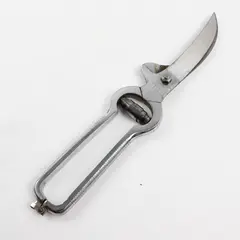 Vintage Engraved Eagle Head Poultry Shears 10.5" Kitchen Cutters Knife